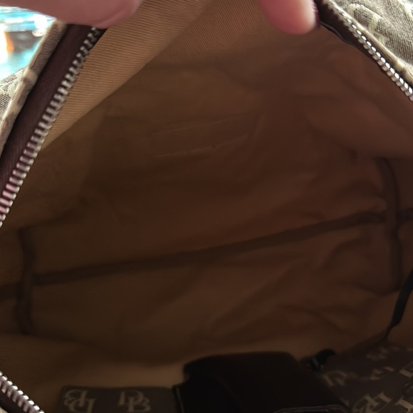 Dooney and Bourke canvas and leather bag EUC - Picture 12 of 13